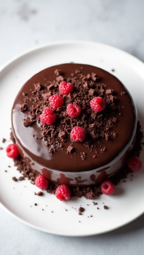 indulgent rich chocolate dessert