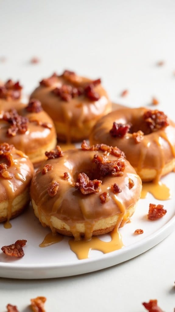 Maple Bacon Donuts