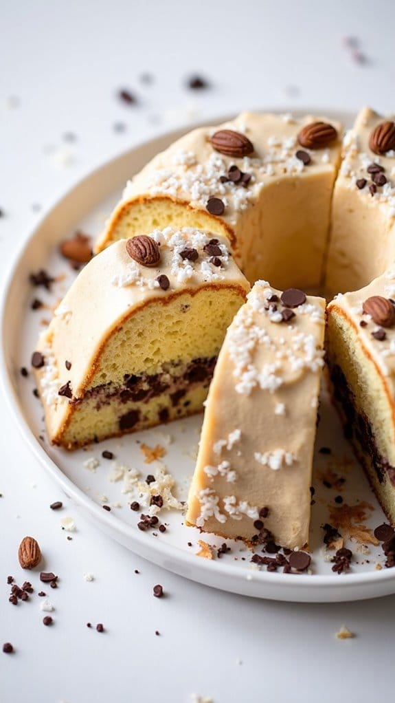 almond joy flavored cake