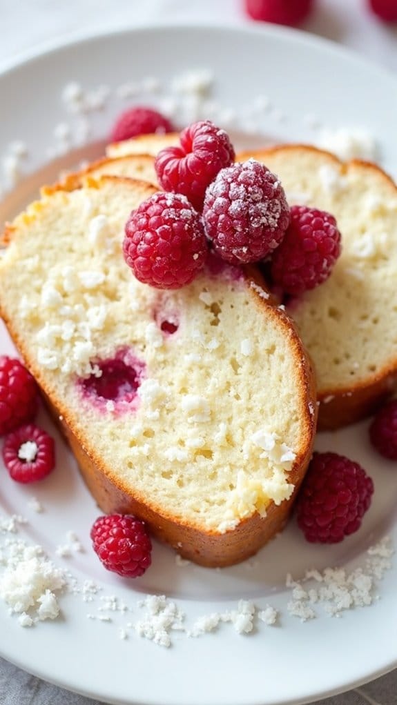 raspberry coconut cream cheese