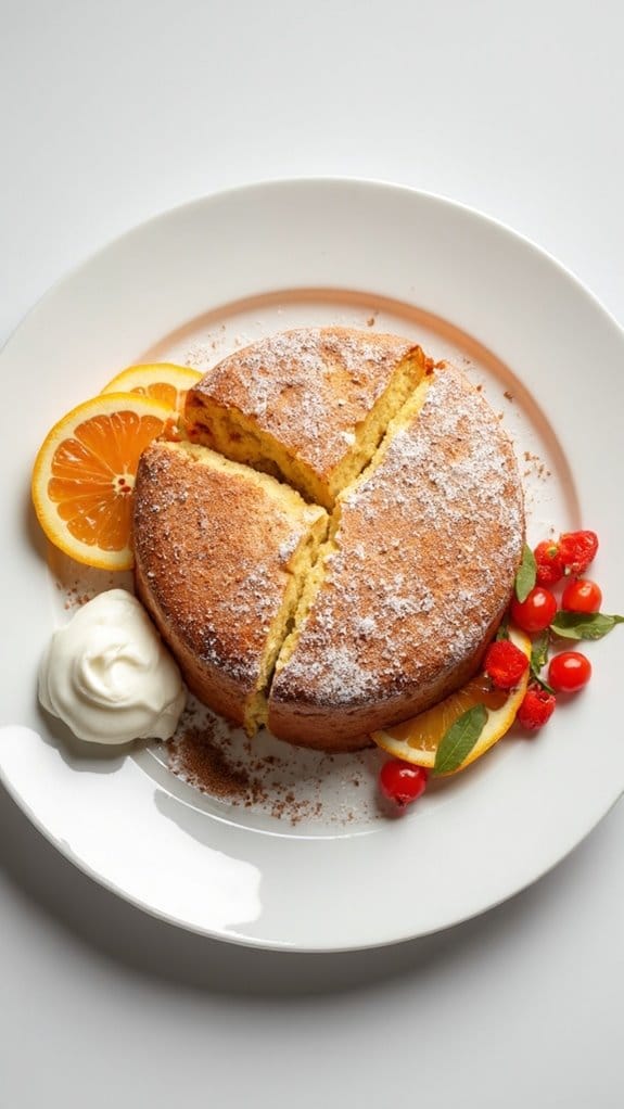 Spiced Olive Oil Cake